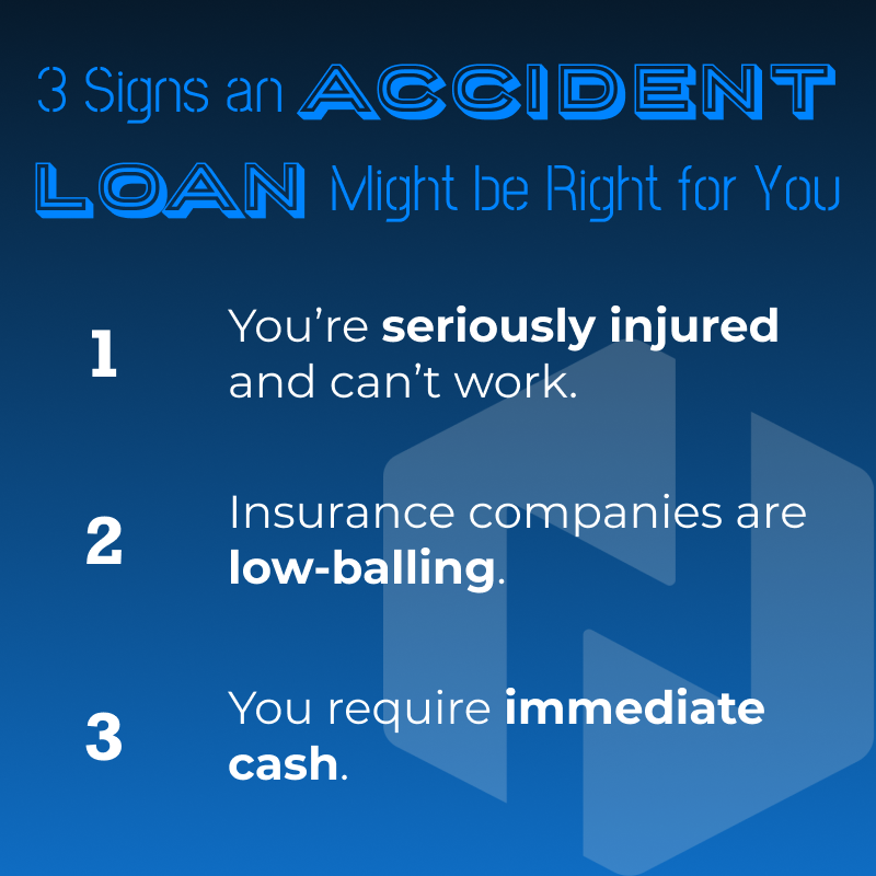 same day accident loans