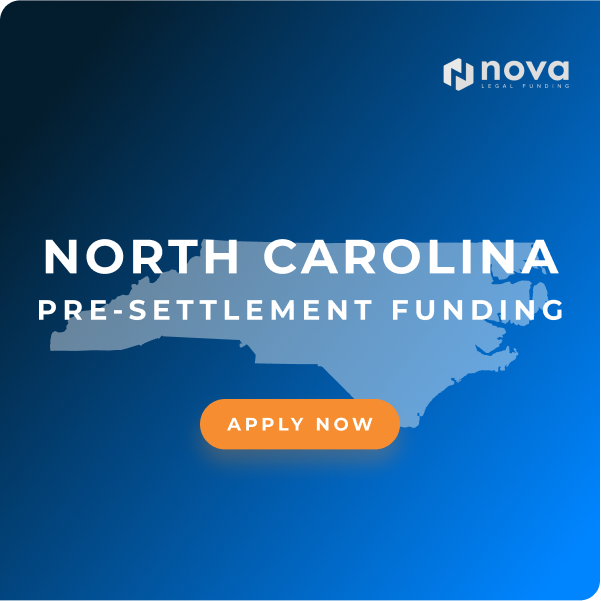 NORTH CAROLINA pre settlement lawsuit loans