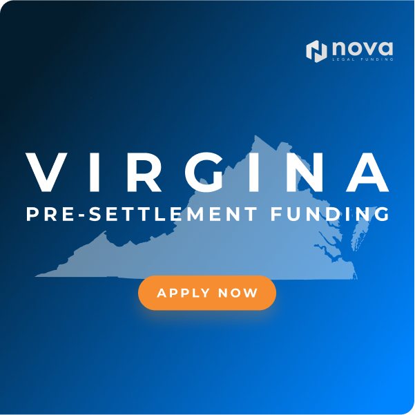 VIRGINIA pre settlement lawsuit loans